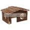 Domek SMALL ANIMAL Dřevěný jednopatrový 28,5x19,5x16,5cm