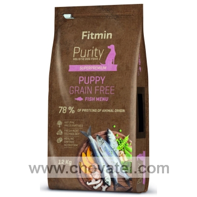 Fitmin dog Purity Grain Free Puppy Fish 2 x 12kg
